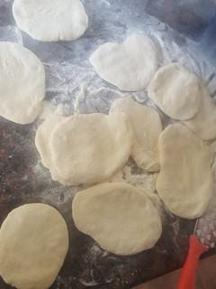 Una foto de Pan de pita (vegano)