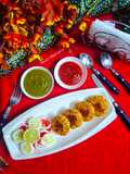 Healthy Oats Paneer Tikki