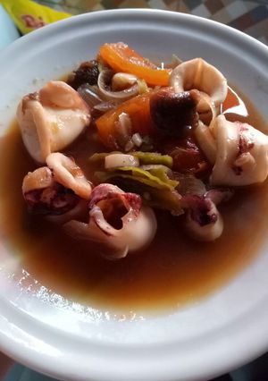 Foto resep Cumi asam manis super pedas