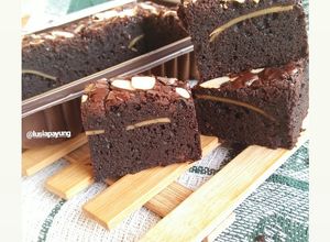 Foto resep Brownies Fudgy (keju slice)