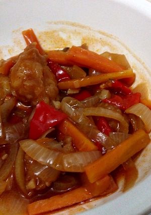 Foto resep Ayam saos asam manis a.k.a ayam koloke