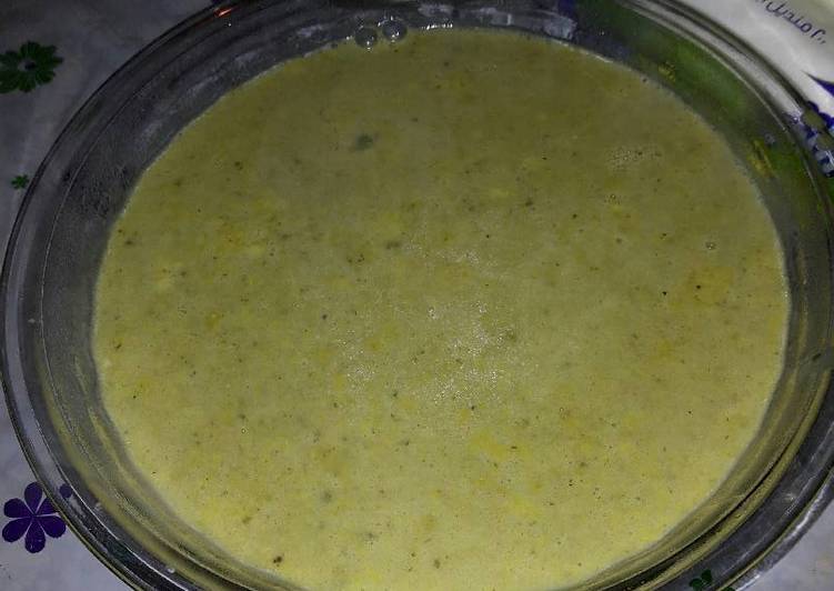 Recipe of Ultimate Green Peas Soup