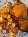 Salmón con salsa de mango