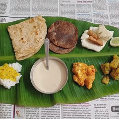 A picture of Ragi puri.