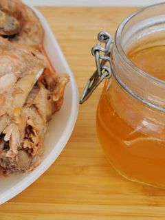 Csirkehúsleves alaplé recept fotója