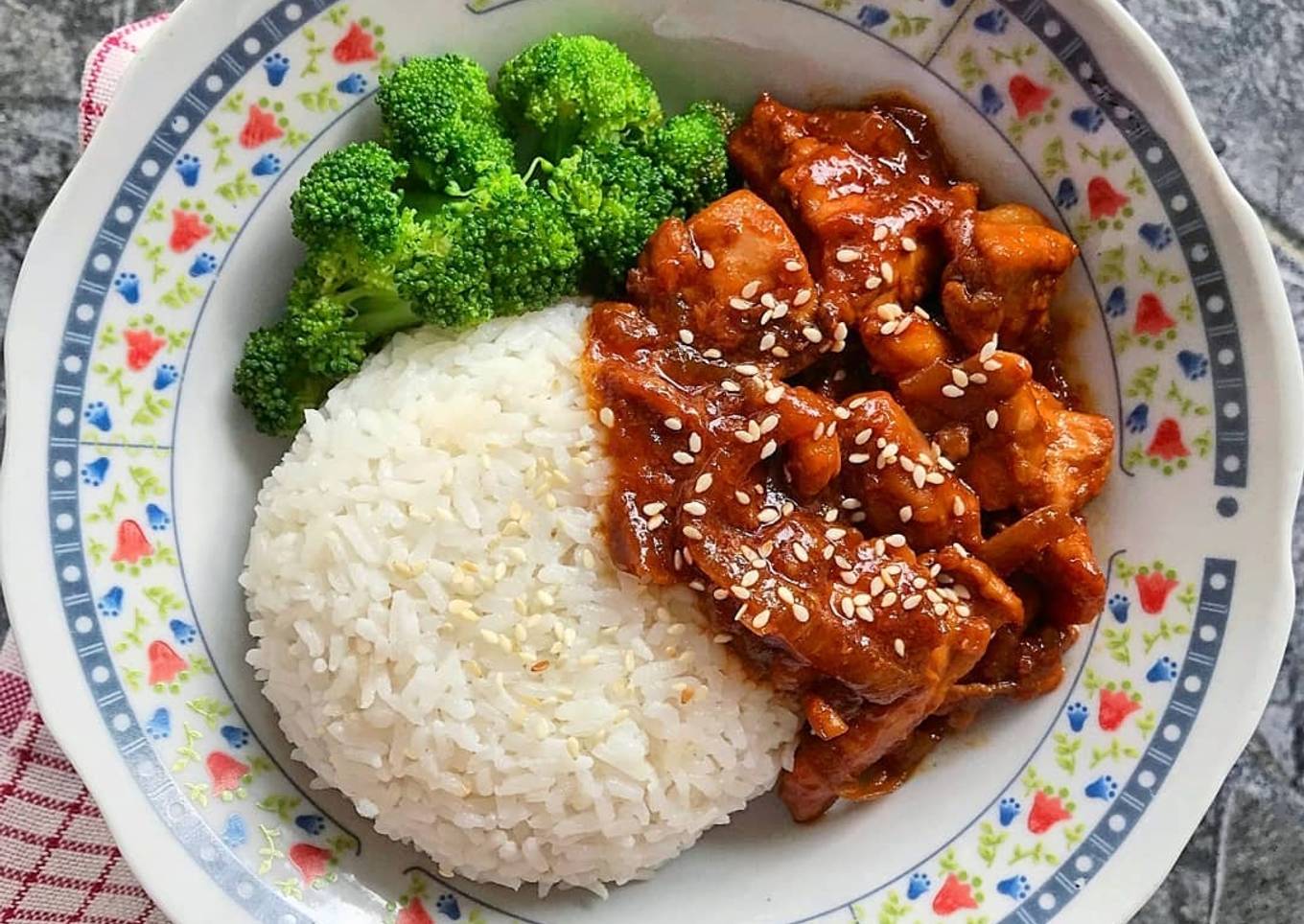 Nasi Ayam Gurih