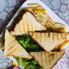 Vegetables egg sandwich A picture of Vegetables egg sandwich.