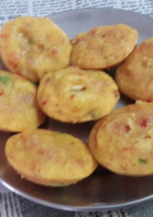 A picture of Veg.idlies.