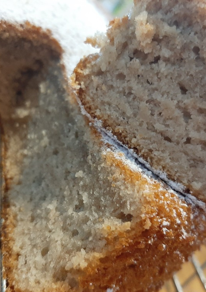 Una foto de Torta húmeda de banana