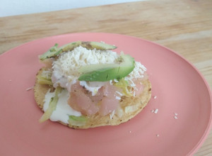 Una foto de Tostadas de pata