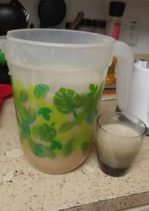 Una foto de Avena con manzana