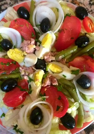 Une photo de Salade niçoise