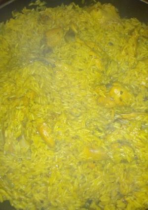 Una foto de Arroz con pollo