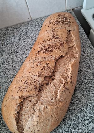 Una foto de Pan Integral con Semillas Fácil