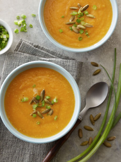 A picture of Butternut Squash Soup.