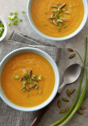 A picture of Butternut Squash Soup.