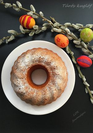Túrós kuglóf #Húsvét recept fotója