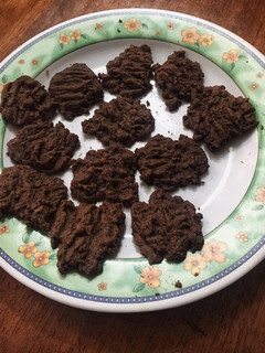 Foto resep Eggless Choco Cereal Cookies