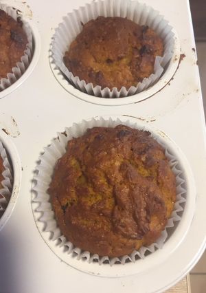 Sütőtökös muffin recept fotója