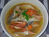 Sop Sirip Salmon