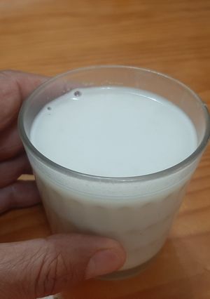 Una foto de Bebida de avena