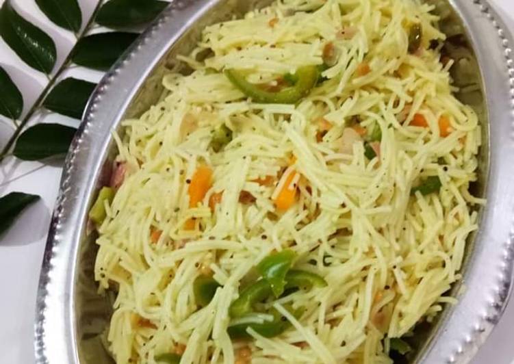 South Indian Style vermicelli upma