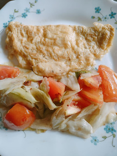 Cheese omelette (পনির দিয়ে ডিম ভাজা) রেসিপির প্রধান ছবি