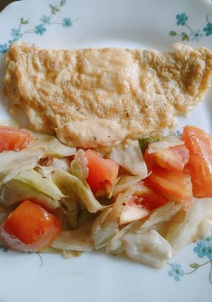 Cheese omelette (পনির দিয়ে ডিম ভাজা) রেসিপির প্রধান ছবি