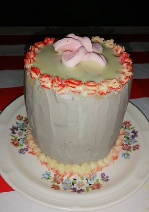 Una foto de Pastel De Hot Cakes Esponjosos