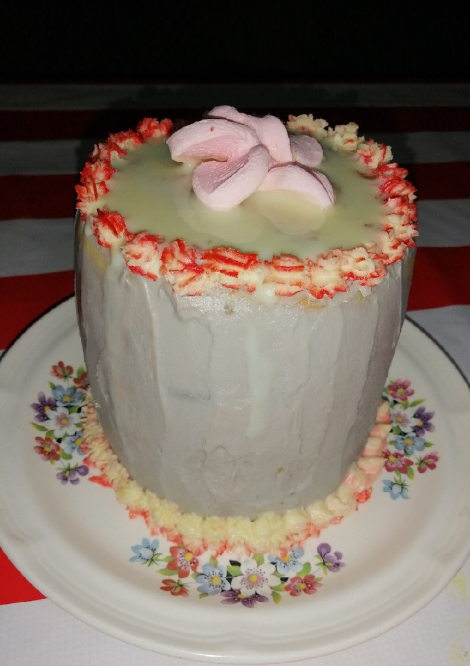 Una foto de Pastel De Hot Cakes Esponjosos