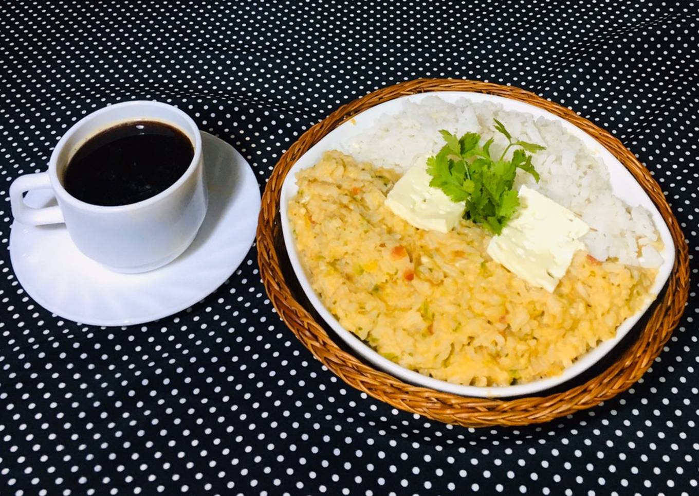 Arroz aderezado con maní 👨🍳