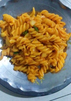 A picture of Indian delicious pasta.
