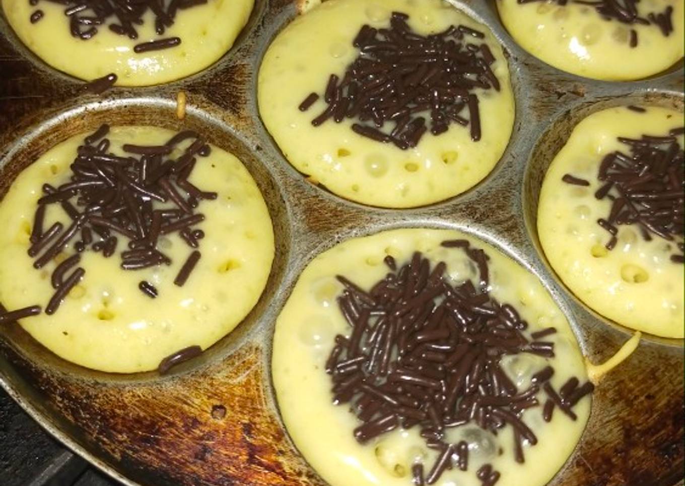 Kue Cubit Takaran Sendok no Mixer