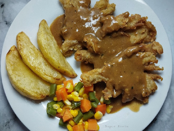 Resep Steak Jamur Tiram krispi, Menggugah Selera