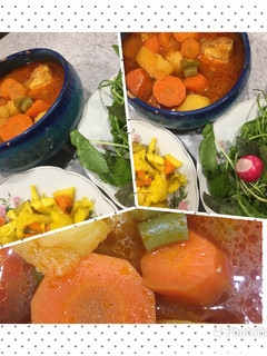 عکسی از دستور خوراک سبزیجات