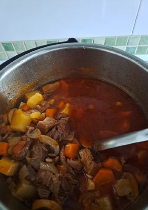 Una foto de Guiso de ternera en Instant Pot