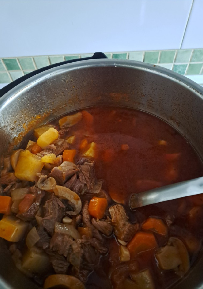 Una foto de Guiso de ternera en Instant Pot