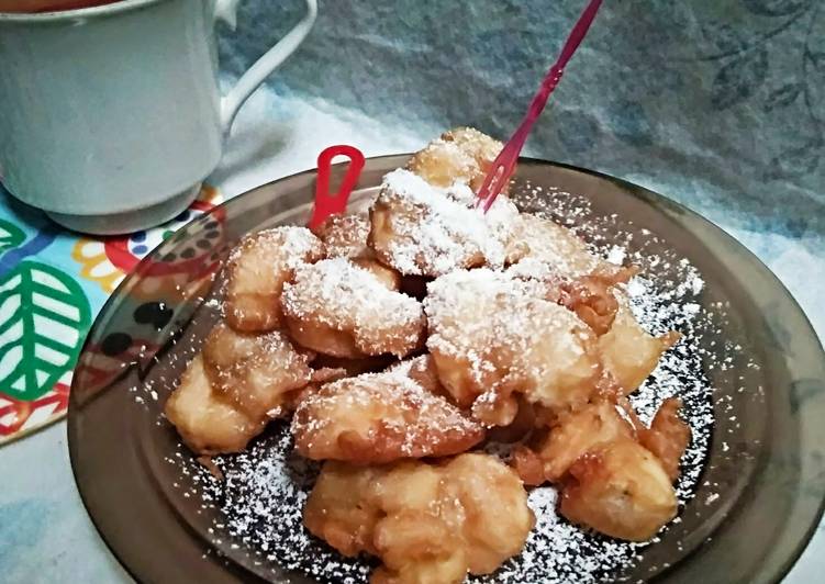 Pisang Goreng tabur Gula Halus