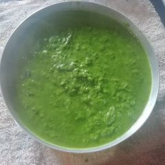 Coriander chutney A picture of Coriander chutney.