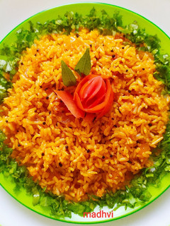 टोमाटो राइस (Tomato Rice recipe in Hindi) रेसिपी मुख्य फोटो