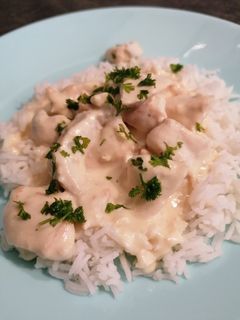 Une photo de Blanquette de poulet simple et rapide