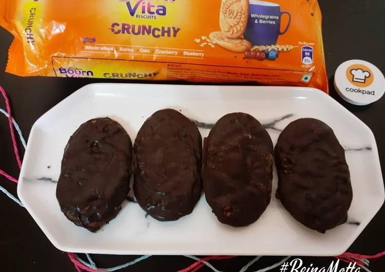 How to Prepare Super Quick Homemade Crunchy Vita Chocolates