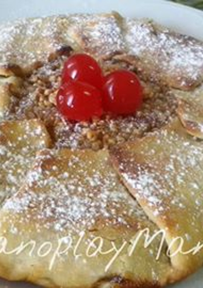 Una foto de Tarta de pera en gme, f y g y tradicional