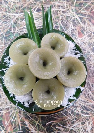 Foto resep Kue Lumpang asli daun suji dan pandan