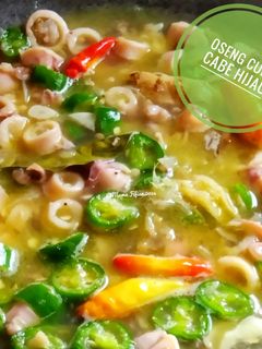 Foto resep Oseng Cumi Cabe Hijau