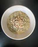 Chào kiều mạch - hạt kê - phù trúc - đậu xanh - cơm lứt | Món chay