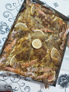صورة لوصفة سمك في الفرن 😋👍