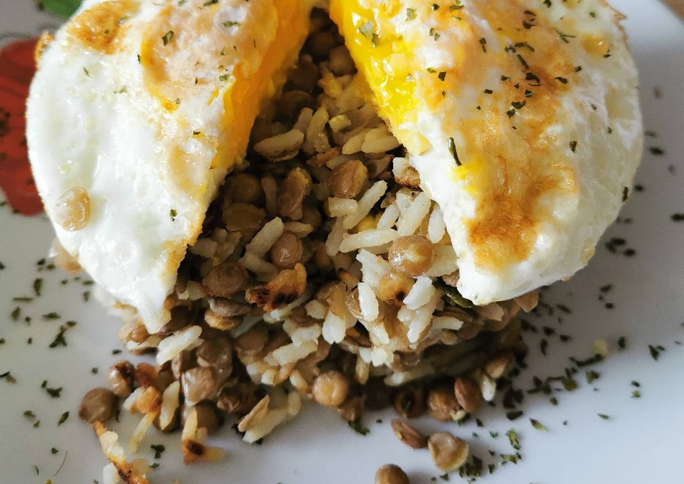 Tacu Tacu de Lentejas