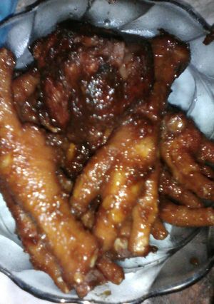 Foto resep Cakar ayam bumbu kecap simple