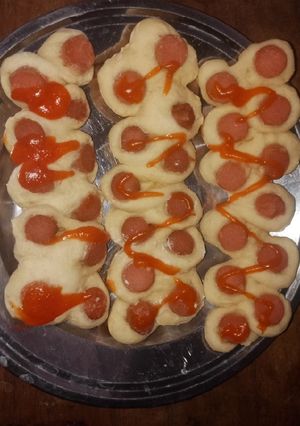 Foto resep Roti kelabang sosis